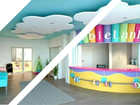 Children therapy and activity room